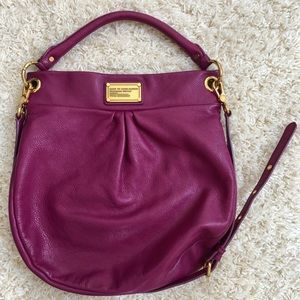 Marc Jacobs fuchsia hillier hobo
